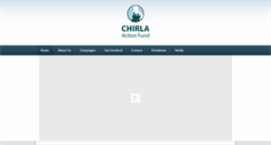 Desktop Screenshot of chirlafund.org